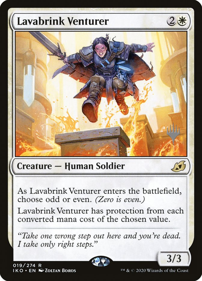 Lavabrink Venturer (Promo Pack) [Ikoria: Lair of Behemoths Promos] | Tacoma Games