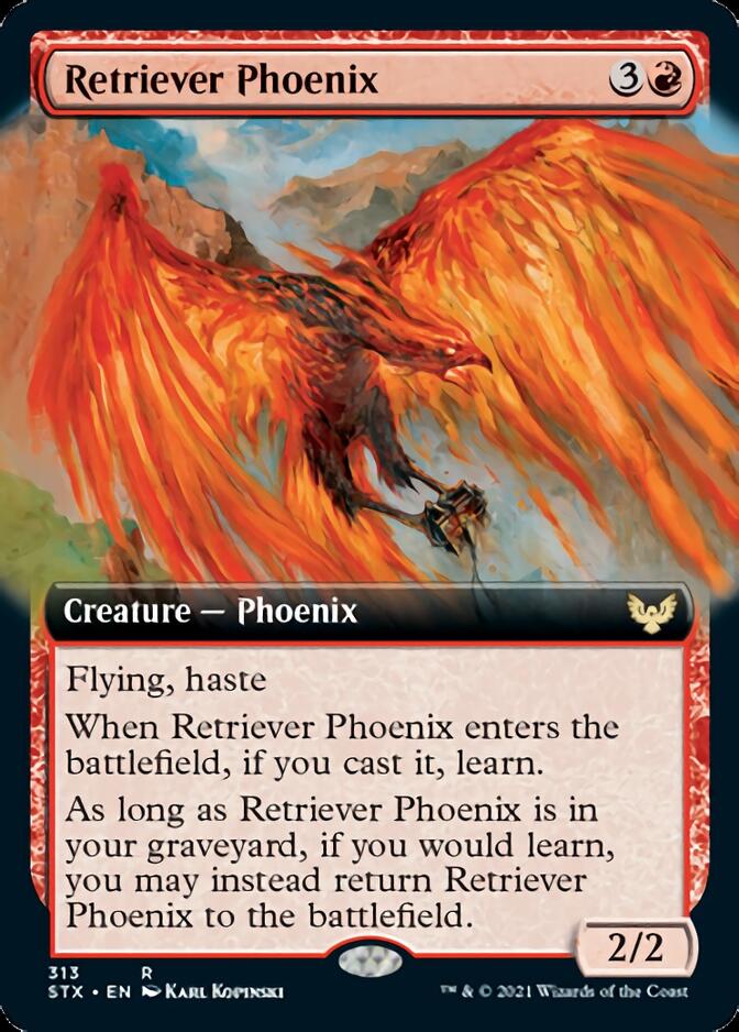 Retriever Phoenix (Extended) [Strixhaven: School of Mages] | Tacoma Games