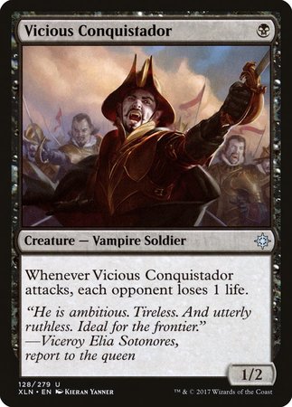 Vicious Conquistador [Ixalan] | Tacoma Games