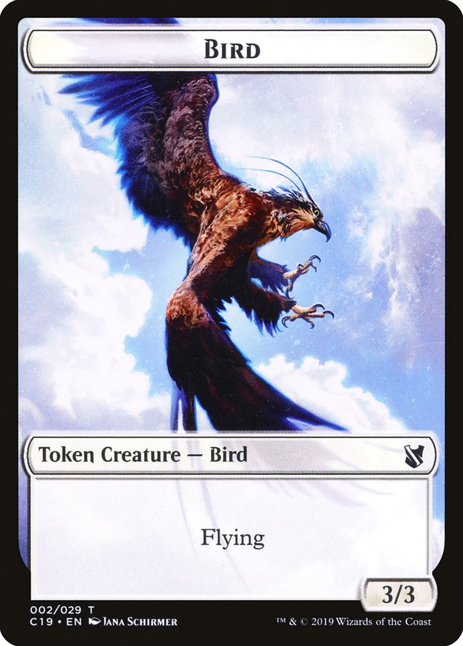 Bird (002/029) [Commander 2019 Tokens] | Tacoma Games