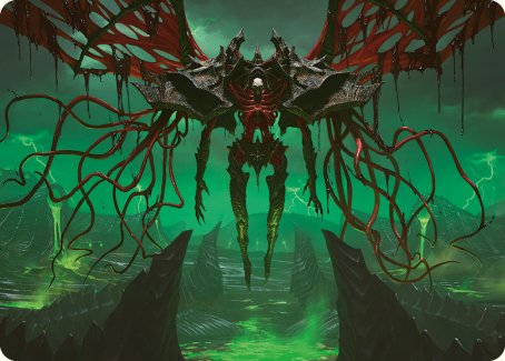 Archfiend of the Dross Art Card [Phyrexia: All Will Be One Art Series] | Tacoma Games