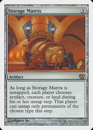 Storage Matrix [Ninth Edition] | Tacoma Games