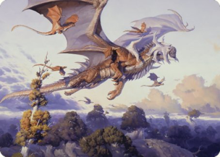 Rith, Liberated Primeval Art Card [Dominaria United Art Series] | Tacoma Games