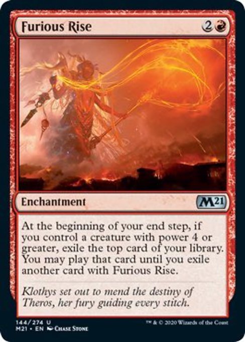 Furious Rise [Core Set 2021] | Tacoma Games