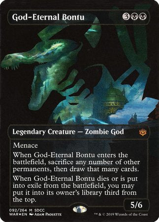 God-Eternal Bontu SDCC 2019 EXCLUSIVE [San Diego Comic-Con 2019] | Tacoma Games