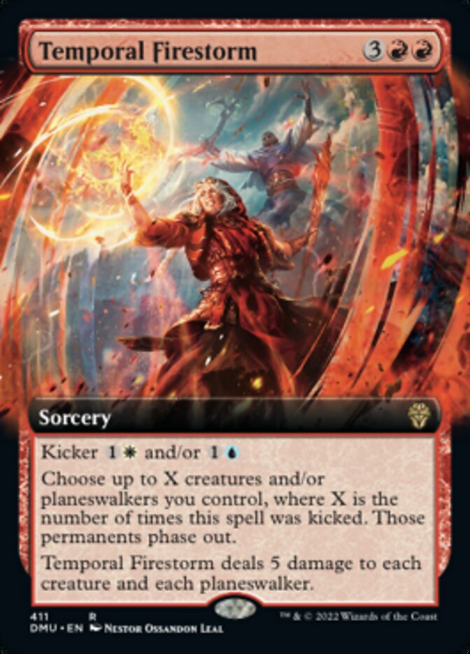 Temporal Firestorm (Extended Art) [Dominaria United] | Tacoma Games
