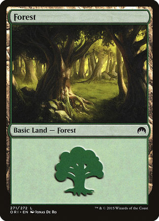 Forest (271) [Magic Origins] | Tacoma Games