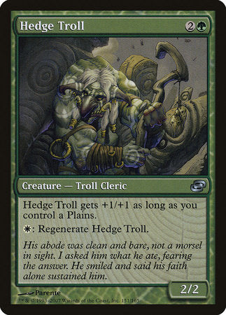 Hedge Troll [Planar Chaos] | Tacoma Games