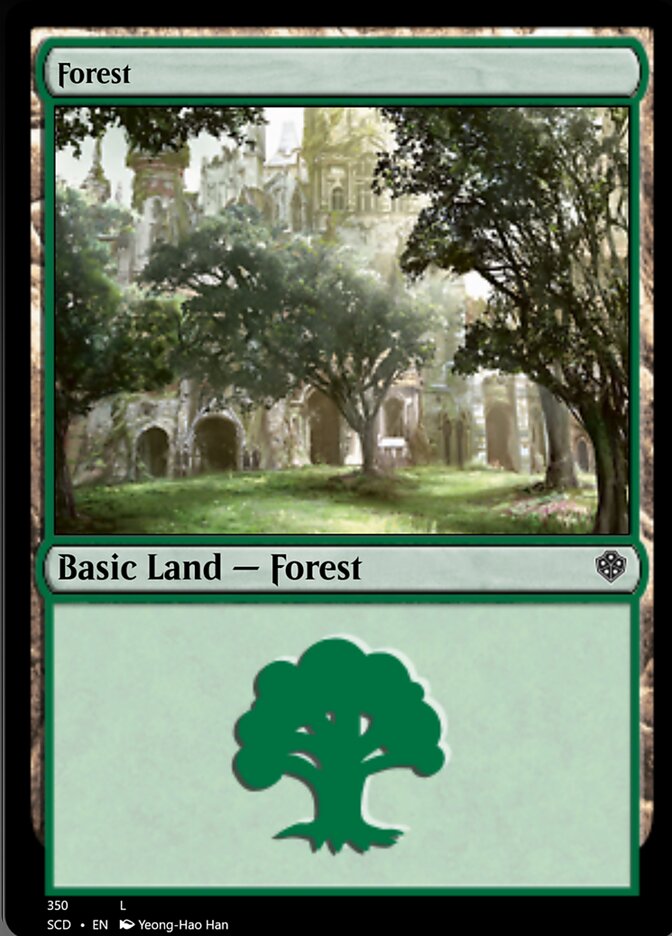 Forest (350) [Starter Commander Decks] | Tacoma Games