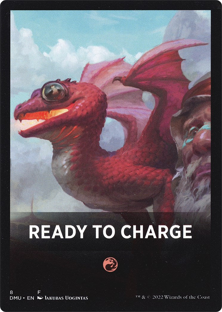 Ready to Charge Theme Card [Dominaria United Tokens] | Tacoma Games