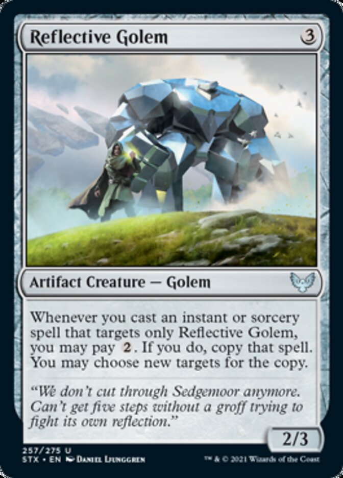 Reflective Golem [Strixhaven: School of Mages] | Tacoma Games