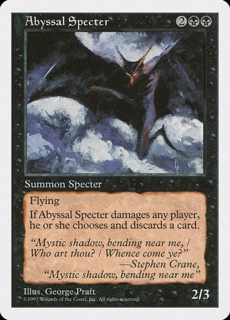 Abyssal Specter [Fifth Edition] | Tacoma Games