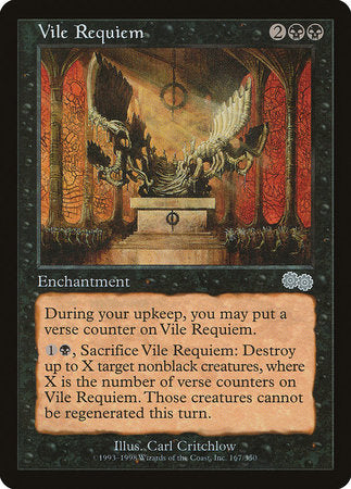 Vile Requiem [Urza's Saga] | Tacoma Games