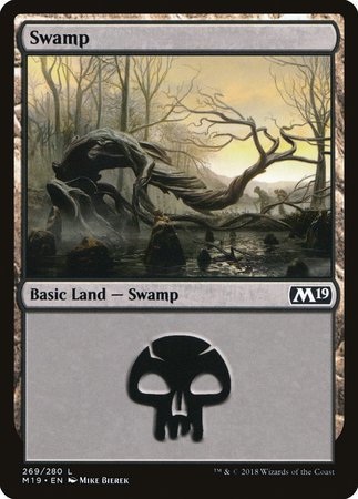 Swamp (269) [Core Set 2019] | Tacoma Games