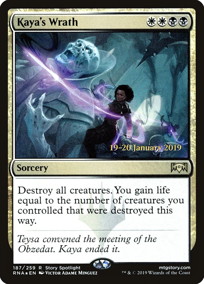Kaya's Wrath [Ravnica Allegiance Prerelease Promos] | Tacoma Games