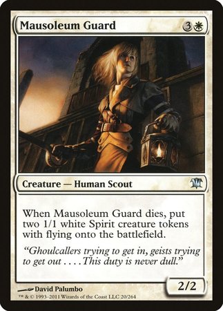 Mausoleum Guard [Innistrad] | Tacoma Games