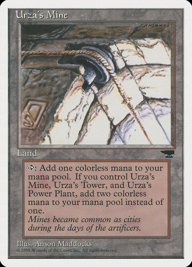 Urza's Mine (Pulley Embedded in Stone) [Chronicles] | Tacoma Games