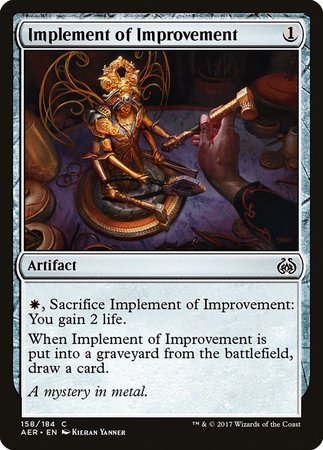 Implement of Improvement [Aether Revolt] | Tacoma Games