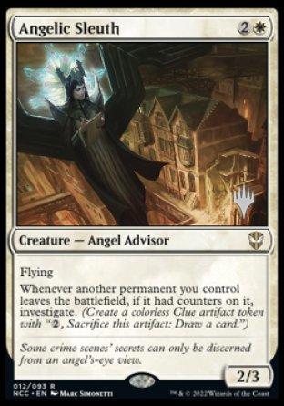 Angelic Sleuth (Promo Pack) [Streets of New Capenna Commander Promos] | Tacoma Games