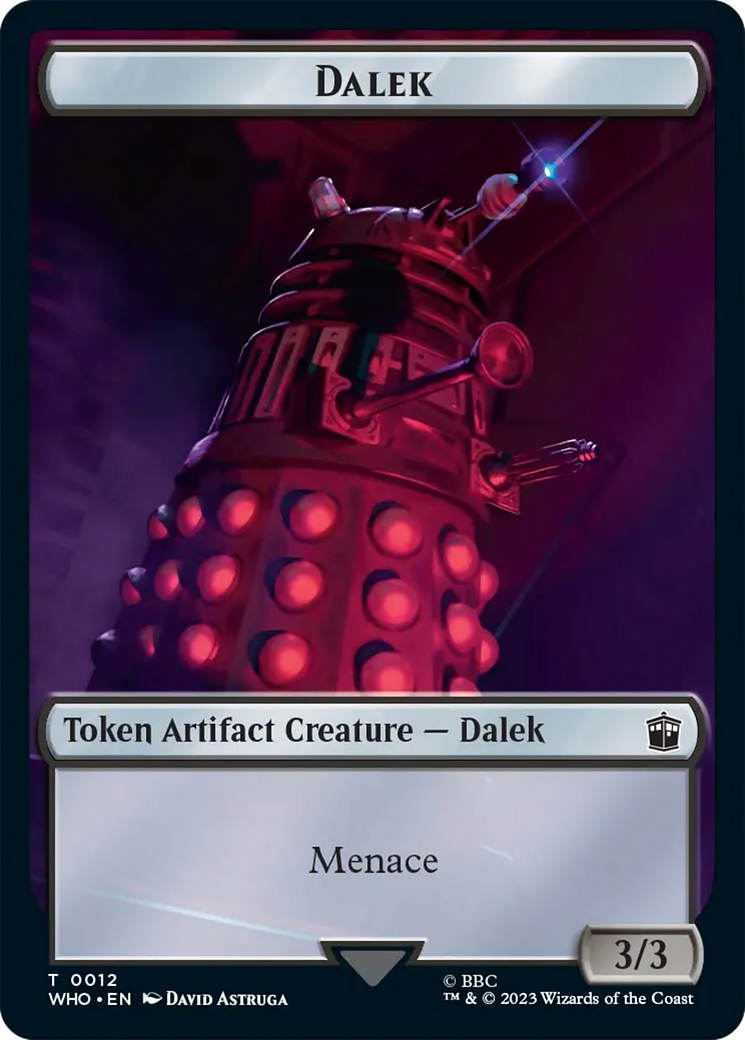 Dalek Token [Doctor Who Tokens] | Tacoma Games