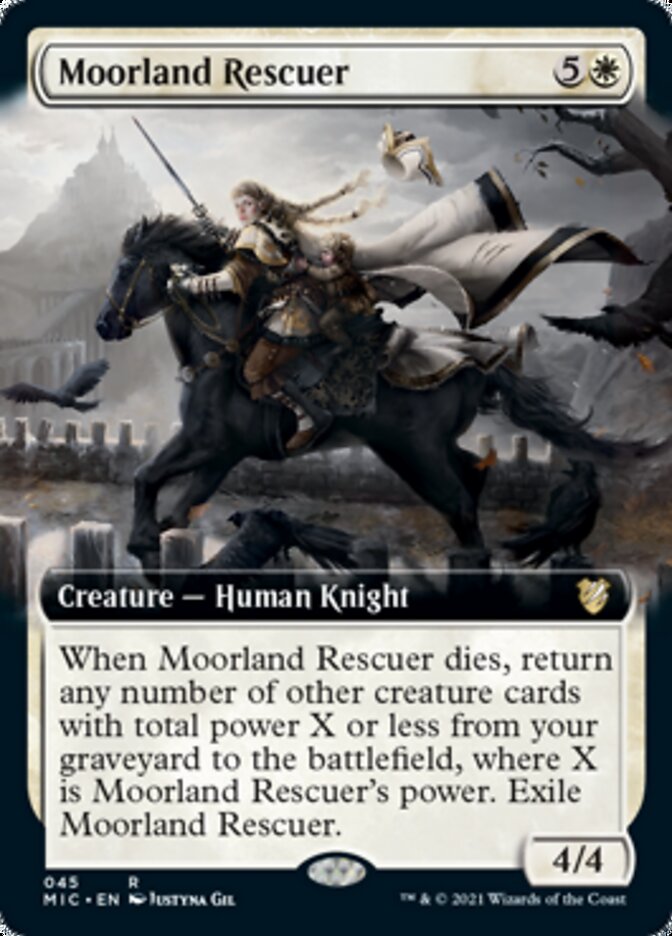 Moorland Rescuer (Extended) [Innistrad: Midnight Hunt Commander] | Tacoma Games