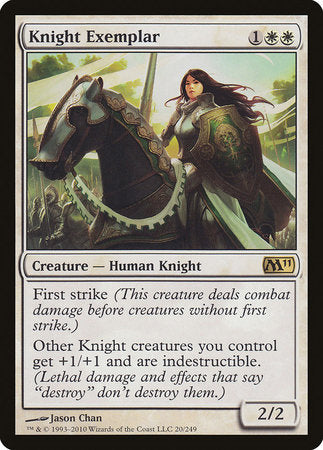 Knight Exemplar [Magic 2011] | Tacoma Games