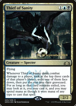 Thief of Sanity [Guilds of Ravnica Promos] | Tacoma Games