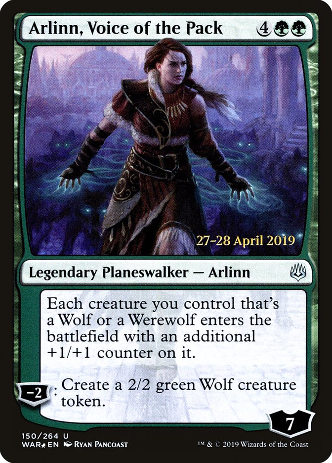 Arlinn, Voice of the Pack  [War of the Spark Prerelease Promos] | Tacoma Games