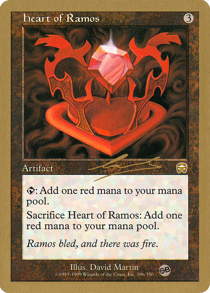 Heart of Ramos (Nicolas Labarre) (SB) [World Championship Decks 2000] | Tacoma Games