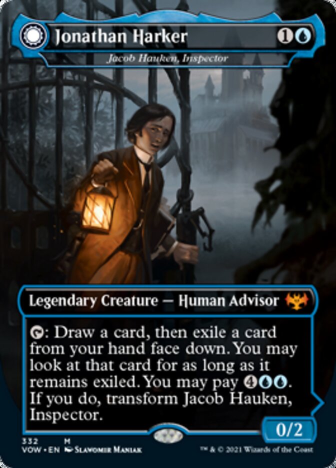 Jacob Hauken, Inspector // Hauken's Insight - Jonathan Harker // Harker's Obsessive Inquiry [Innistrad: Crimson Vow] | Tacoma Games