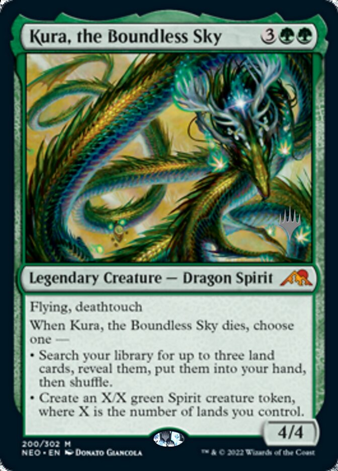 Kura, the Boundless Sky (Promo Pack) [Kamigawa: Neon Dynasty Promos] | Tacoma Games