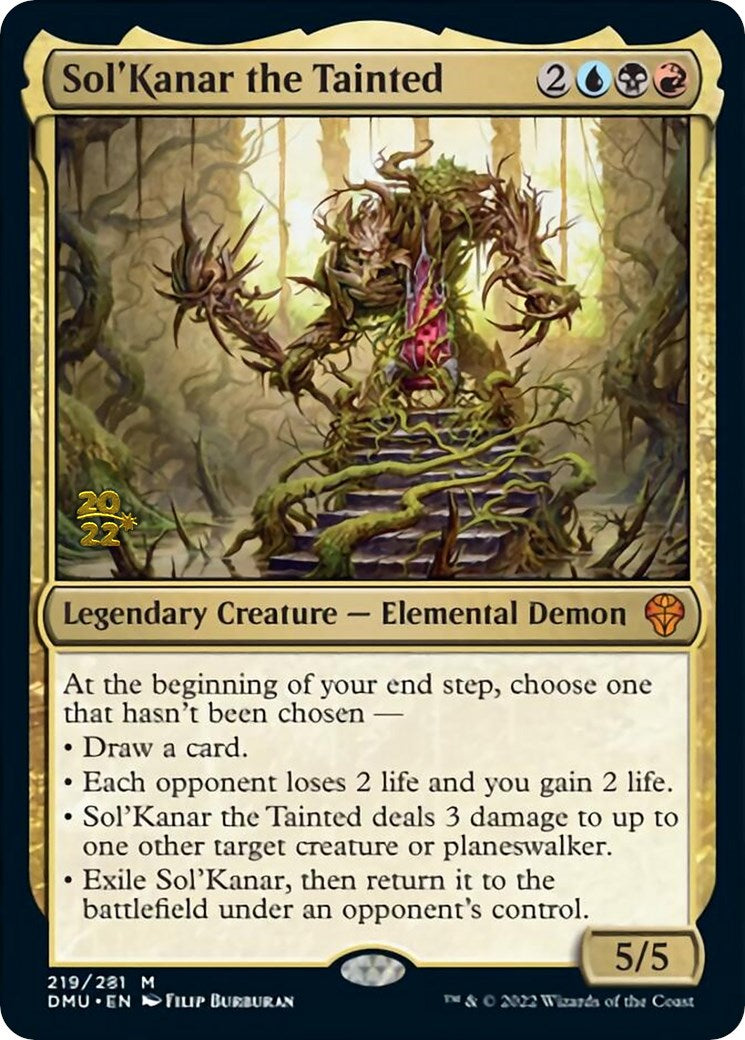 Sol'Kanar the Tainted [Dominaria United Prerelease Promos] | Tacoma Games