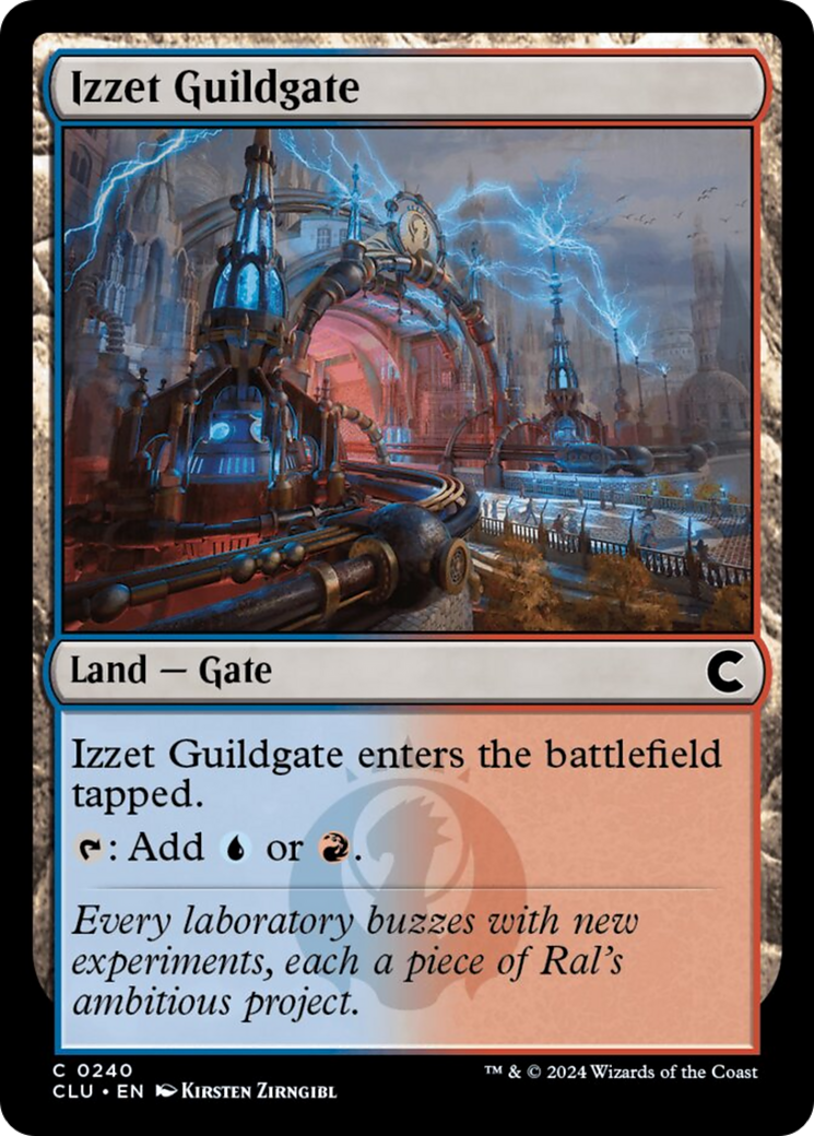 Izzet Guildgate [Ravnica: Clue Edition] | Tacoma Games