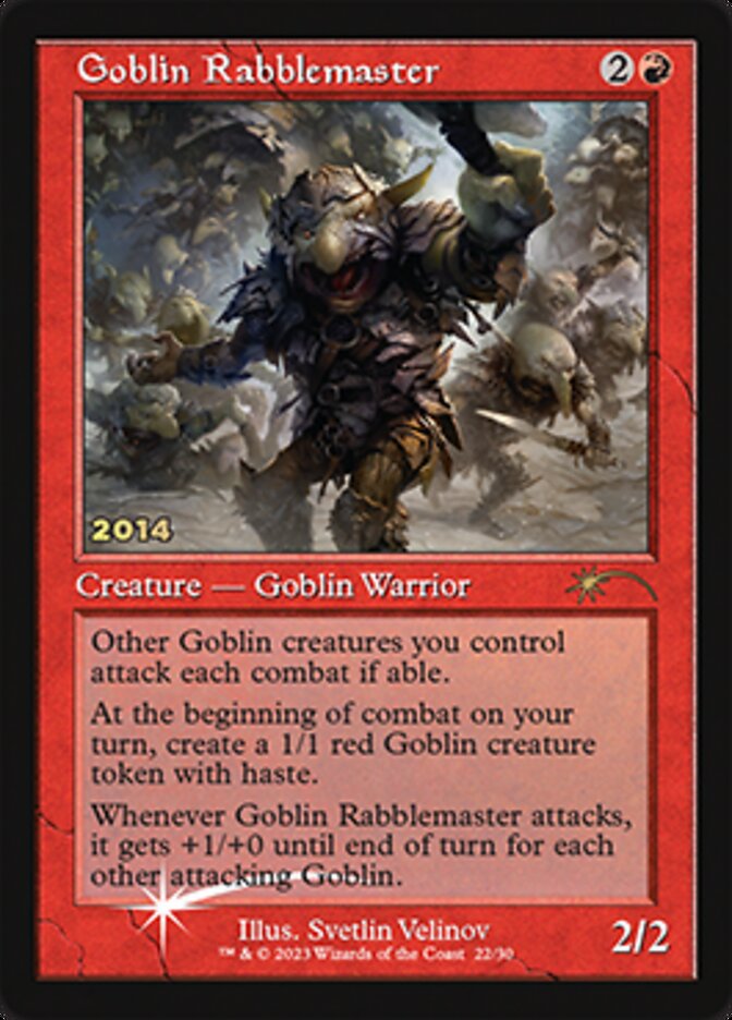 Goblin Rabblemaster [30th Anniversary Promos] | Tacoma Games