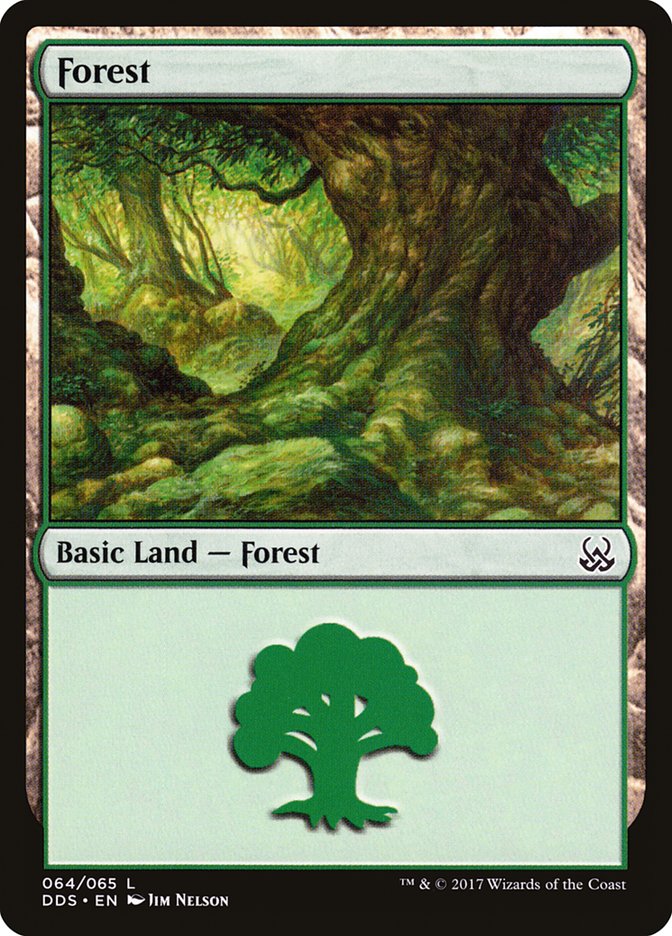 Forest (64) [Duel Decks: Mind vs. Might] | Tacoma Games