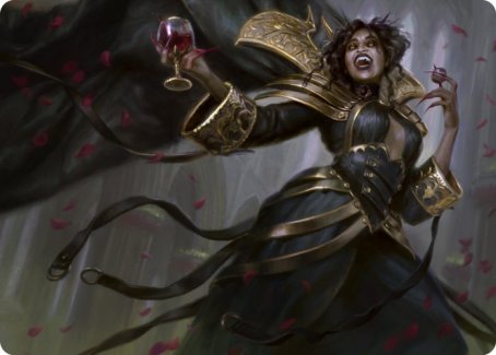 Bloodcrazed Socialite Art Card [Innistrad: Crimson Vow Art Series] | Tacoma Games