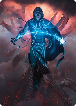 Jace, the Perfected Mind Art Card [Phyrexia: All Will Be One Art Series] | Tacoma Games