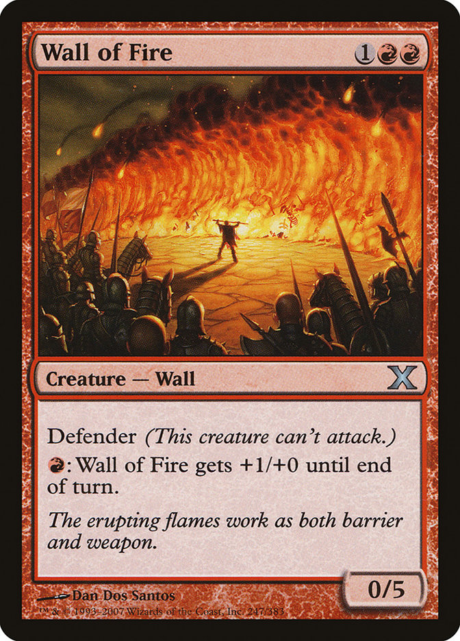 Wall of Fire [Tenth Edition] | Tacoma Games