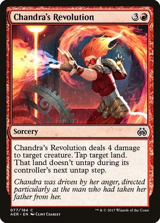 Chandra's Revolution [Aether Revolt] | Tacoma Games