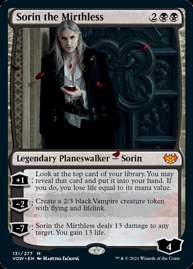 Sorin the Mirthless [Innistrad: Crimson Vow] | Tacoma Games