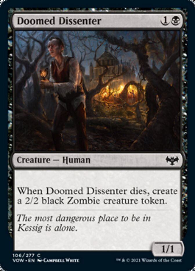 Doomed Dissenter [Innistrad: Crimson Vow] | Tacoma Games