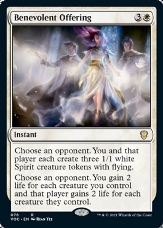 Benevolent Offering [Innistrad: Crimson Vow Commander] | Tacoma Games