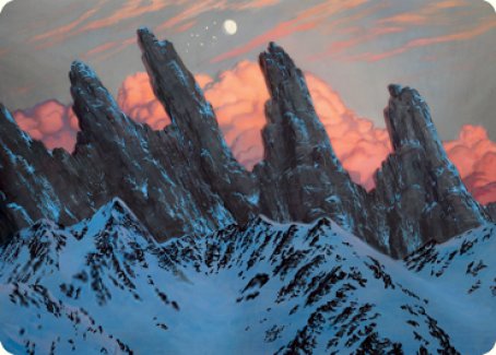 Mountain (275) Art Card [Dungeons & Dragons: Adventures in the Forgotten Realms Art Series] | Tacoma Games