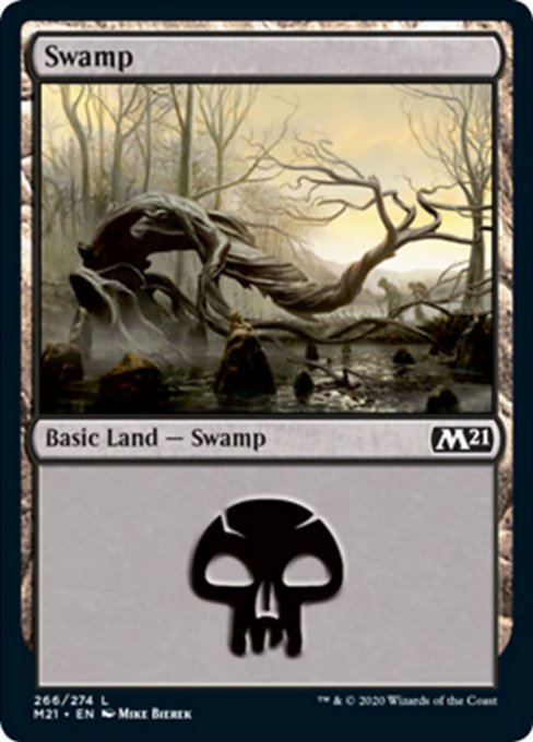 Swamp [Core Set 2021] | Tacoma Games