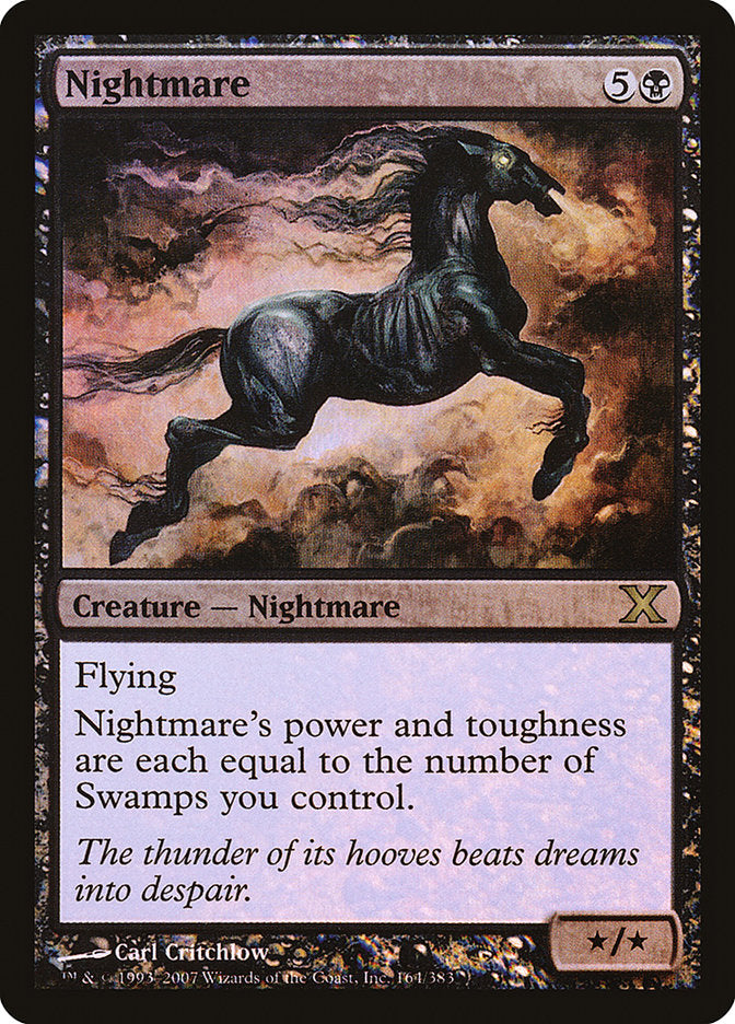 Nightmare (Premium Foil) [Tenth Edition] | Tacoma Games