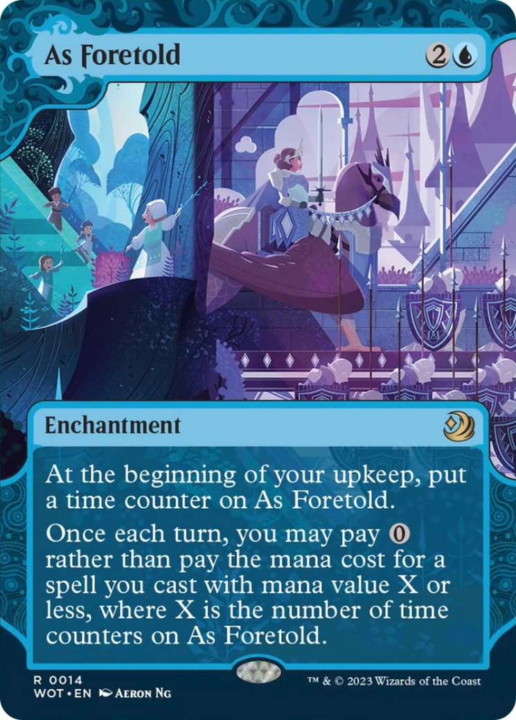 As Foretold [Wilds of Eldraine: Enchanting Tales] | Tacoma Games