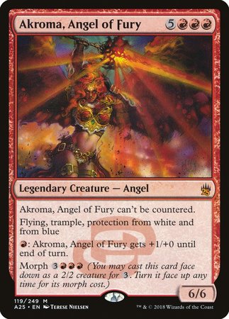 Akroma, Angel of Fury [Masters 25] | Tacoma Games
