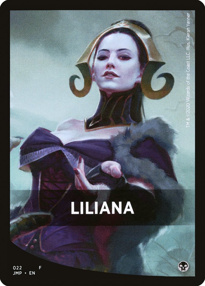 Liliana Theme Card [Jumpstart Front Cards] | Tacoma Games