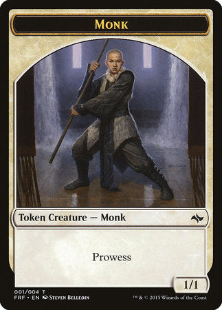 Monk Token [Fate Reforged Tokens] | Tacoma Games
