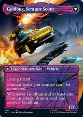 Goldbug, Humanity's Ally // Goldbug, Scrappy Scout (Shattered Glass) [Universes Beyond: Transformers] | Tacoma Games